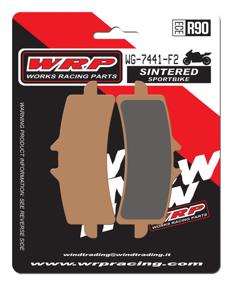 Тормозные колодки WRP WG-7441-F2 (LMP441 SF / LMP441 SFP / FDB2260 / FDB2218 / FA447 / LMP501)