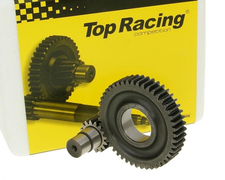 Шестерни редуктора Top Racing [вторичная пара 16/47] - Piaggio, под запрессовку