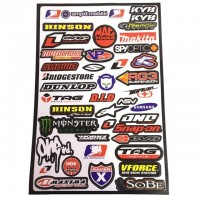 Лист наклеек Multi brand