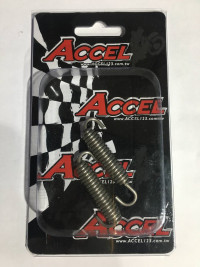 Пружины глушителя мотоцикла ACCEL 9*60 d=1.8mm 2шт.