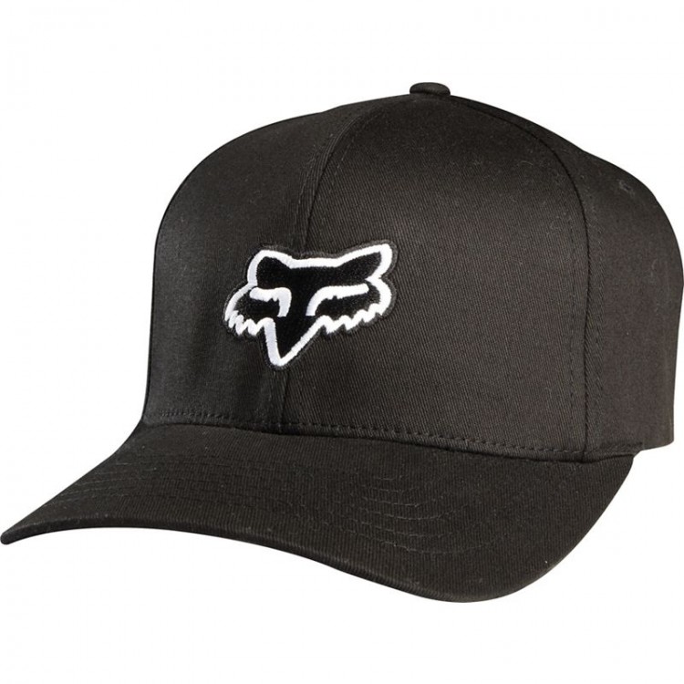 Бейсболка Fox Legacy Flexfit Hat (Black, XXL, 2021)