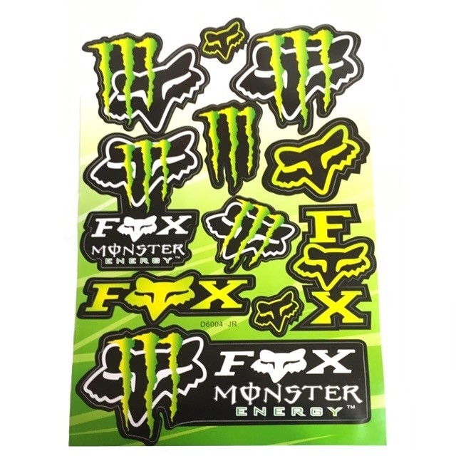 Лист наклеек Fox