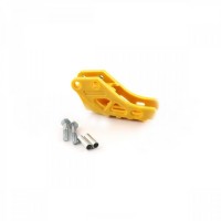 Успокоитель цепи (ловушка) для питбайка пластиковая универсальная SM-PARTS жёлтая