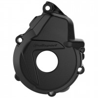 Защита крышки генератора Polisport XC-F 250/350 (17- >) (черн.)