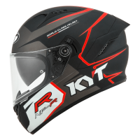 Шлем (интеграл) KYT NF-R TRACK серый/черный матовый - XS