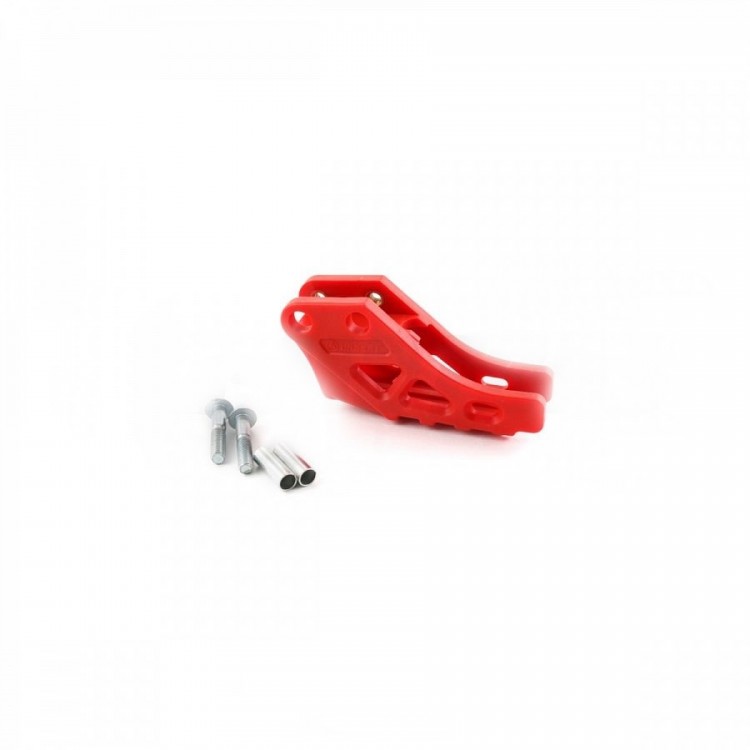 Успокоитель цепи (ловушка) для питбайка пластиковая универсальная SM-PARTS красная