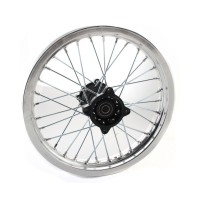 Диск 14"х1,85 задний диск. торм. аллюминий KAYO черный