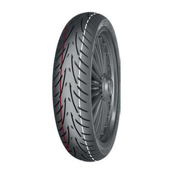 Шина Mitas Touring Force-SC  110/70-12 [47P TL]
