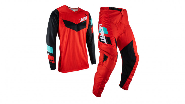 Комплект мотоджерси/мотоштаны Leatt 3.5 Ride Kit  (Red, L, 2023)