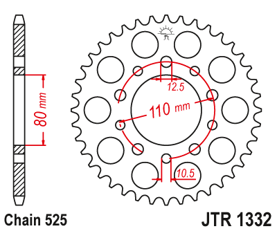 Звезда ведомая JTR1332.40