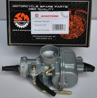 Карбюратор 4T 139FMB мопед 50сс (железн. рычаг заслонки)  SCOOTER-M