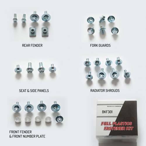Набор болтов для пластика ACCEL Kawasaki KX125/250 03-07KX250F 04-16 KX450F 04-15 Suzuki RMZ 04-06