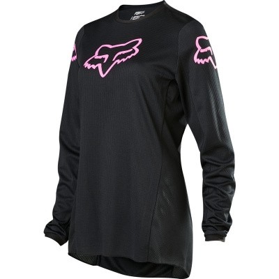 Мотоджерси женская Fox 180 Prix Womens Jersey (Black/Pink, L, 2020)