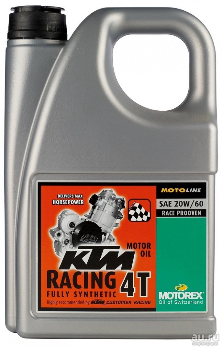 Масло моторное Motorex KTM Racing 4T 20W-60 - 4л.