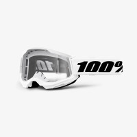 Очки 100% Strata 2 White / Clear Lens