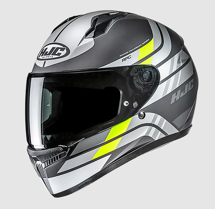 Шлем (интеграл)  HJC C10 HIPER MC3HSF серый/черный матовый S