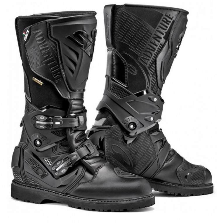 Мотоботы SIDI ADVENTURE 2 GORE,Black, 45