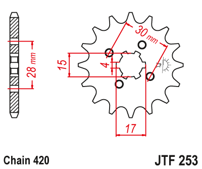 Звезда ведущая JTF253.15 (139FMB-420)
									купить с доставкой Звезда ведущая JTF253.15 (139FMB-420)